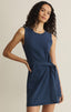Mattie Jersey Denim Mini Dress