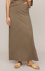 Delavine Textured Midi Skirt