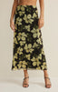 Eda Ren Floral Mesh Maxi Skirt