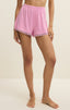 Amour Pointelle Lace Trim Short