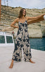 Flared Asha Floral Jumpsuit