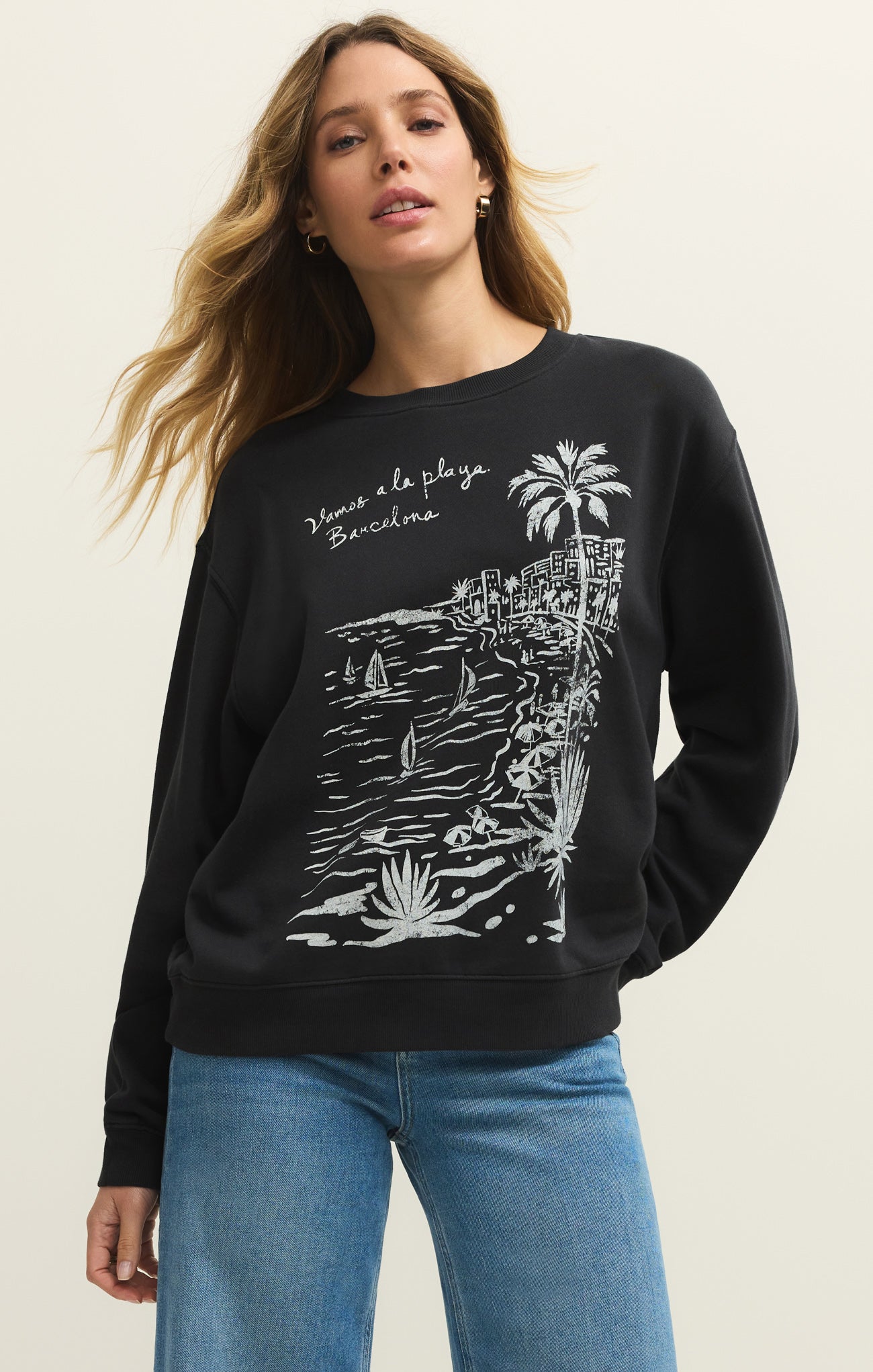 La Playa Boyfriend Sweatshirt Main image
