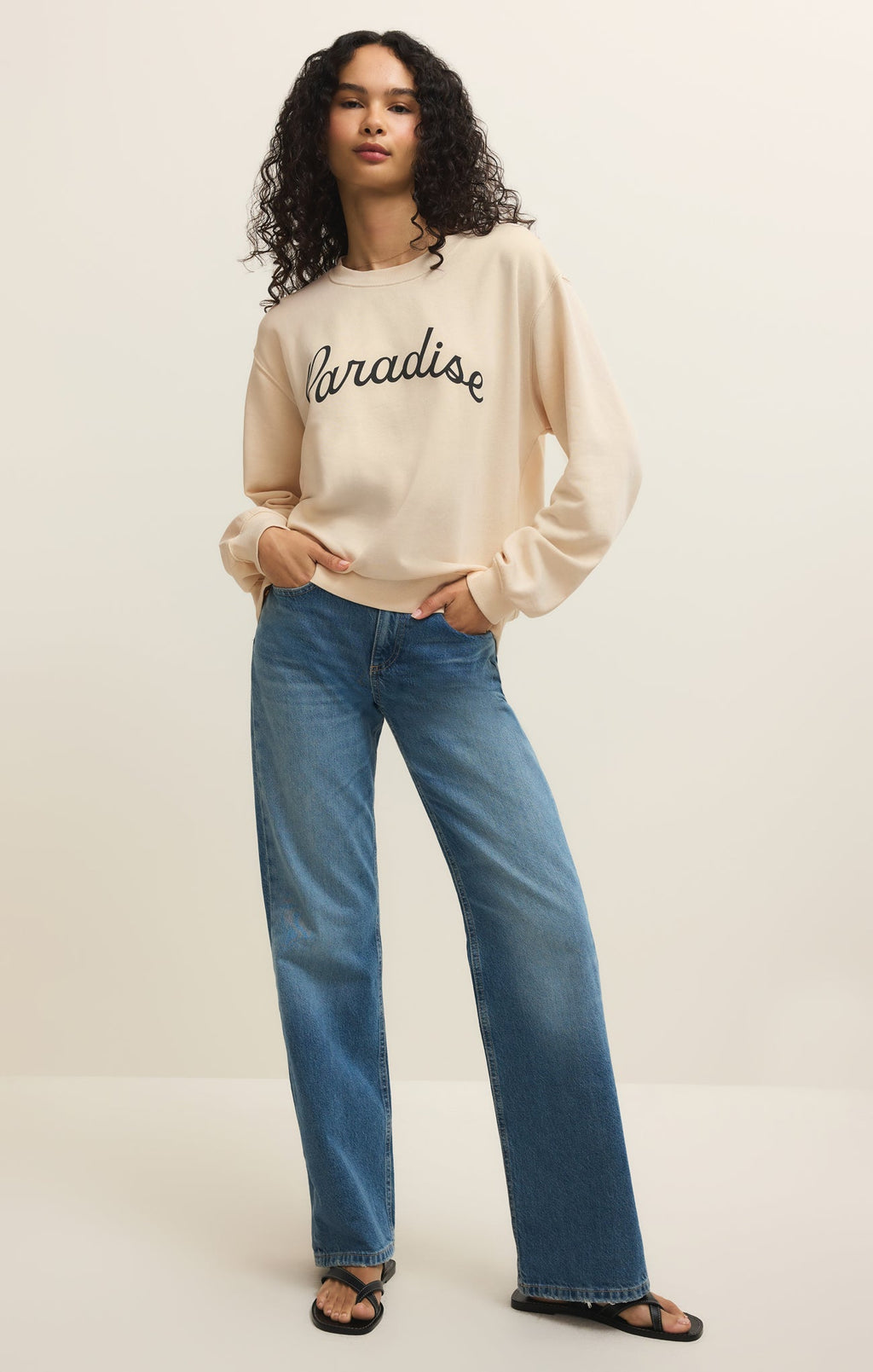 Paradise Boyfriend Sweatshirt