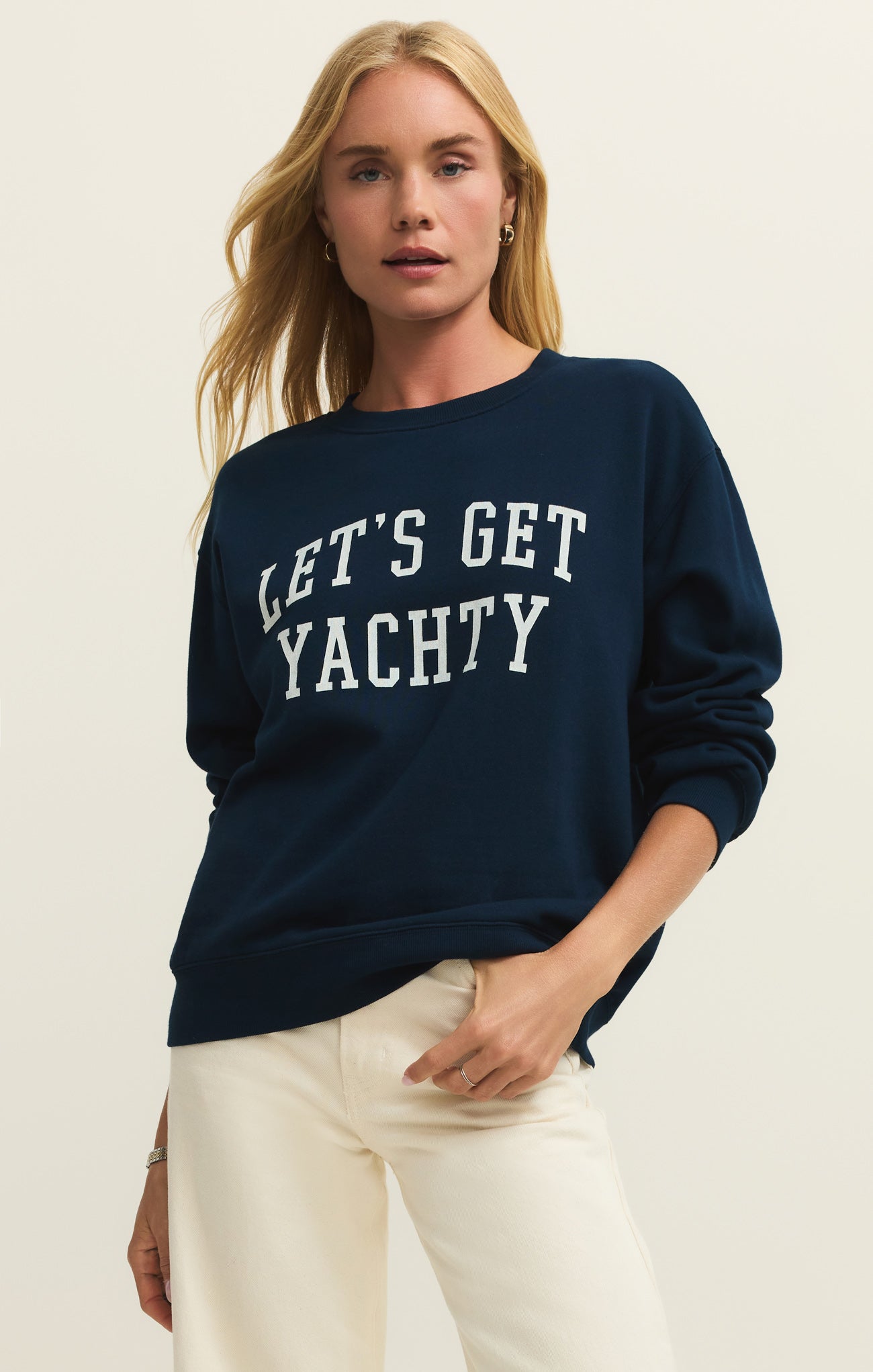 Yachty Boyfriend Sweatshirt Main image