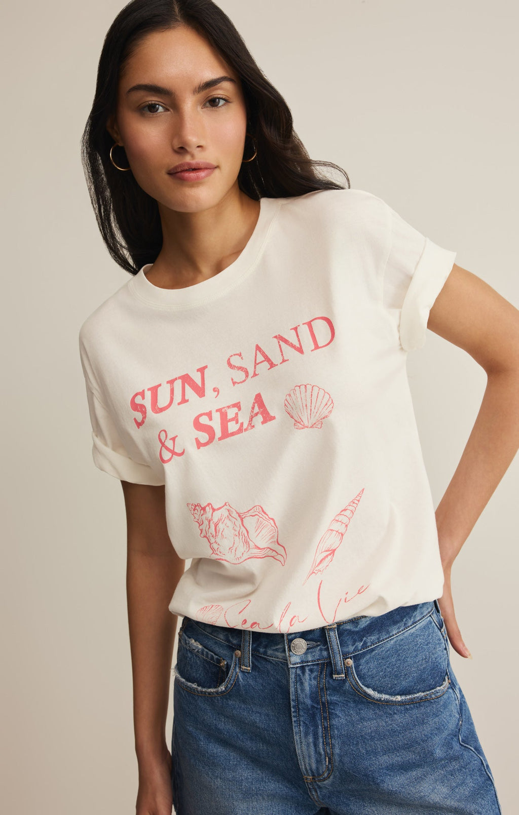 Sea La Vie Boyfriend Tee