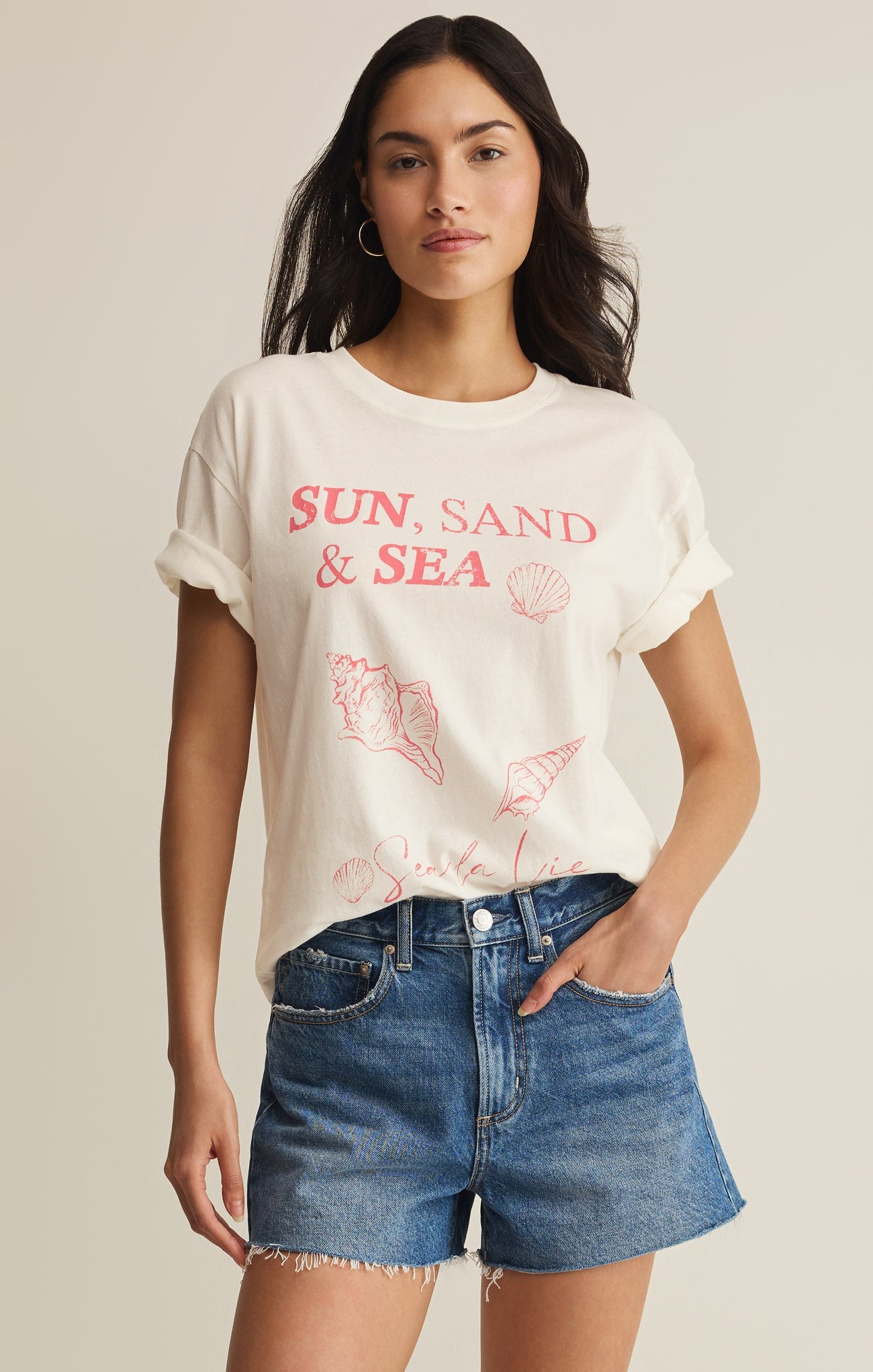 Sea La Vie Boyfriend Tee