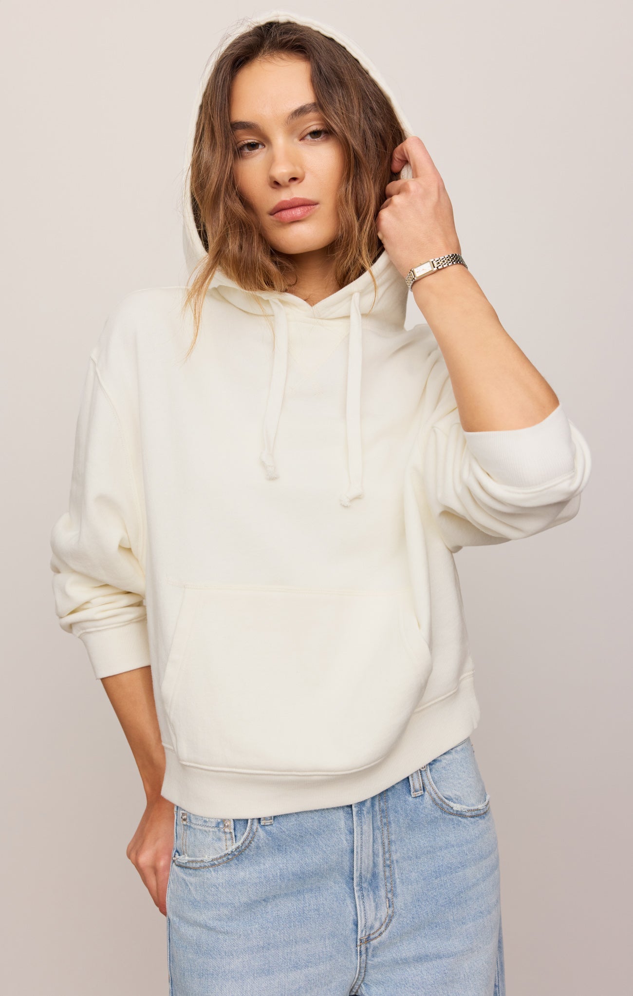 Camila Cotton Hoodie Main image