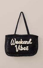 Woven Jute Tote Bag