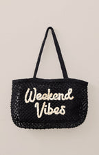 Woven Jute Tote Bag