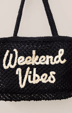 Woven Jute Tote Bag