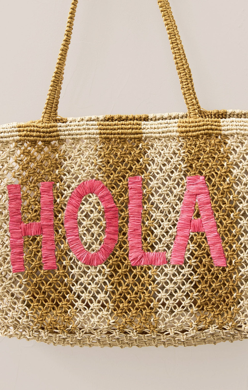Woven Jute Tote Bag