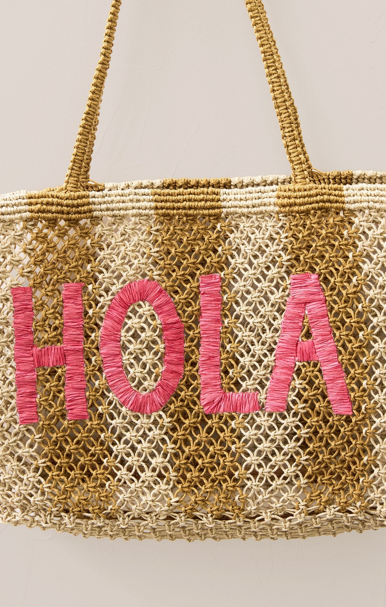 Woven Jute Tote Bag