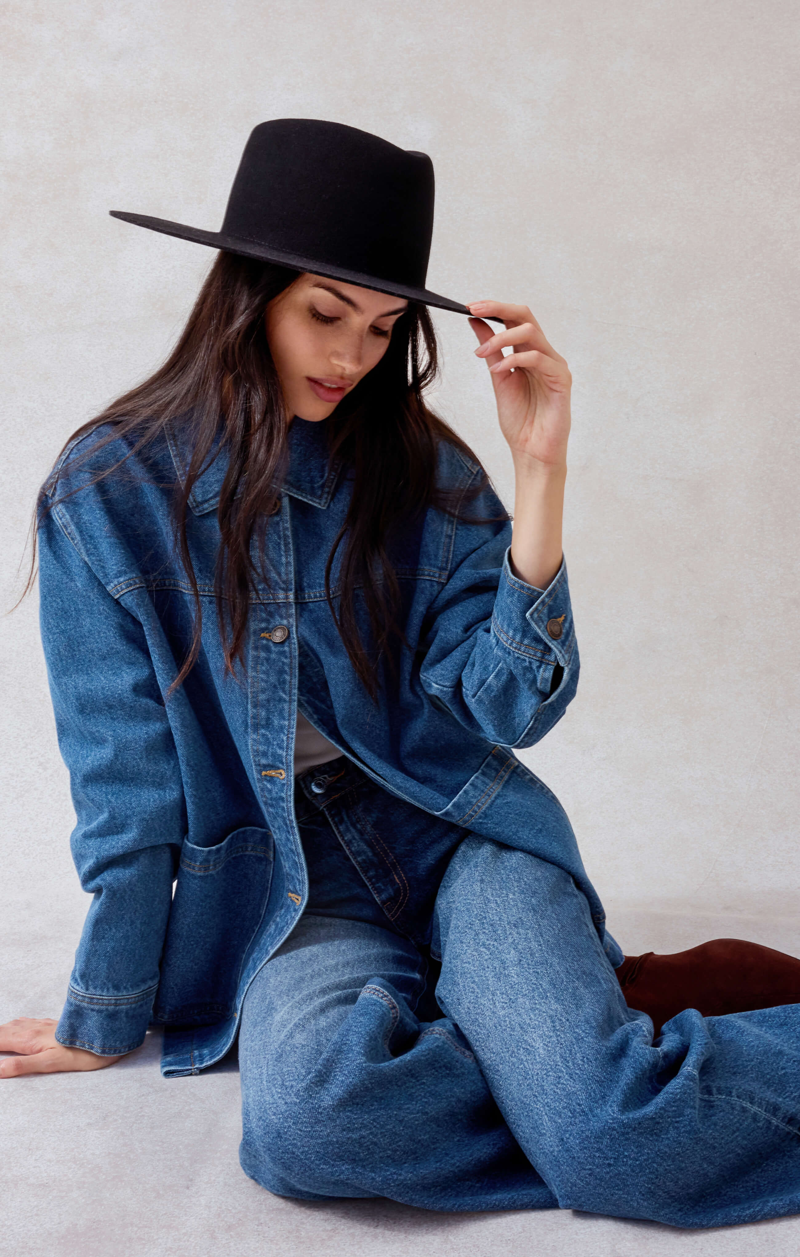 Gigi Pip Dakota Wide Brim Hat