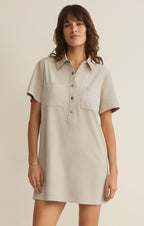 Kellie Faux Suede Mini Dress