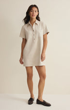 Kellie Faux Suede Mini Dress