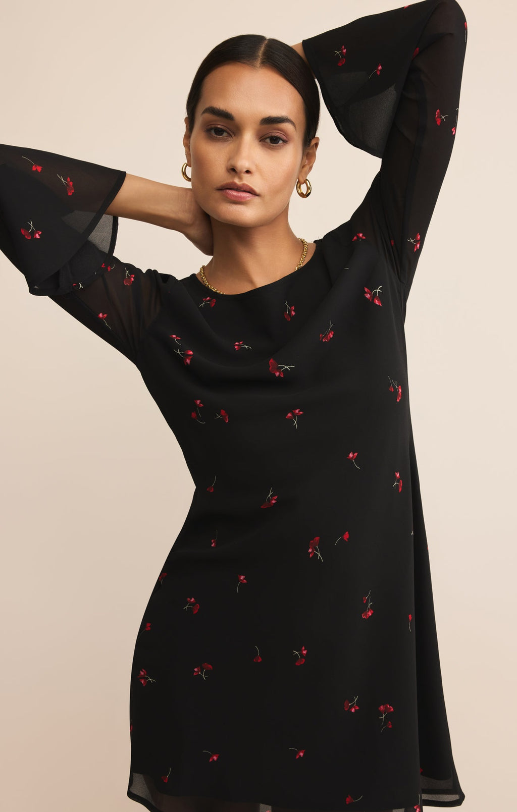 Campbell Rio Floral Mini Dress
