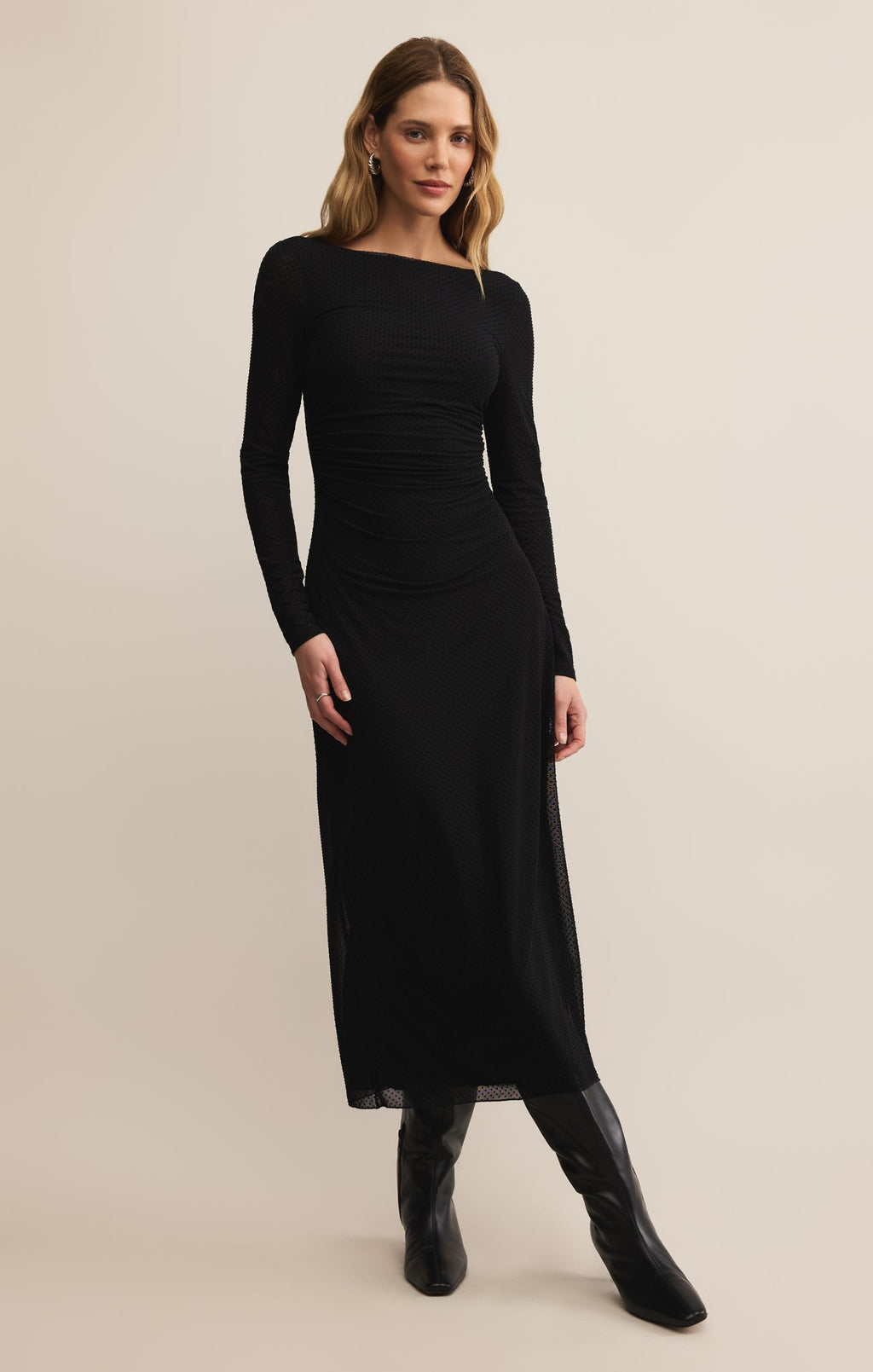 Spellbound Mesh Midi Dress