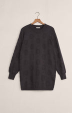Amina Jacquard Sweater Mini Dress