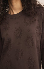 Amina Jacquard Sweater Mini Dress