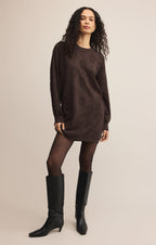 Amina Jacquard Sweater Mini Dress