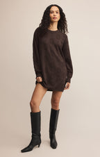 Amina Jacquard Sweater Mini Dress