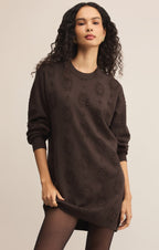 Amina Jacquard Sweater Mini Dress