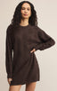 Amina Jacquard Sweater Mini Dress