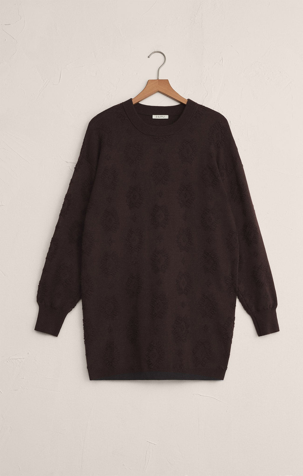 Amina Jacquard Sweater Mini Dress