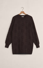 Amina Jacquard Sweater Mini Dress