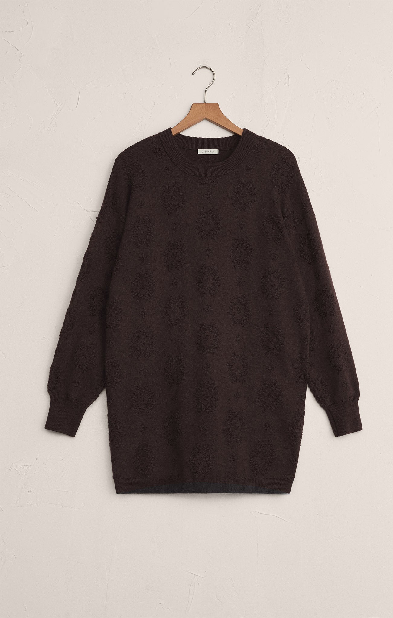 Amina Jacquard Sweater Mini Dress