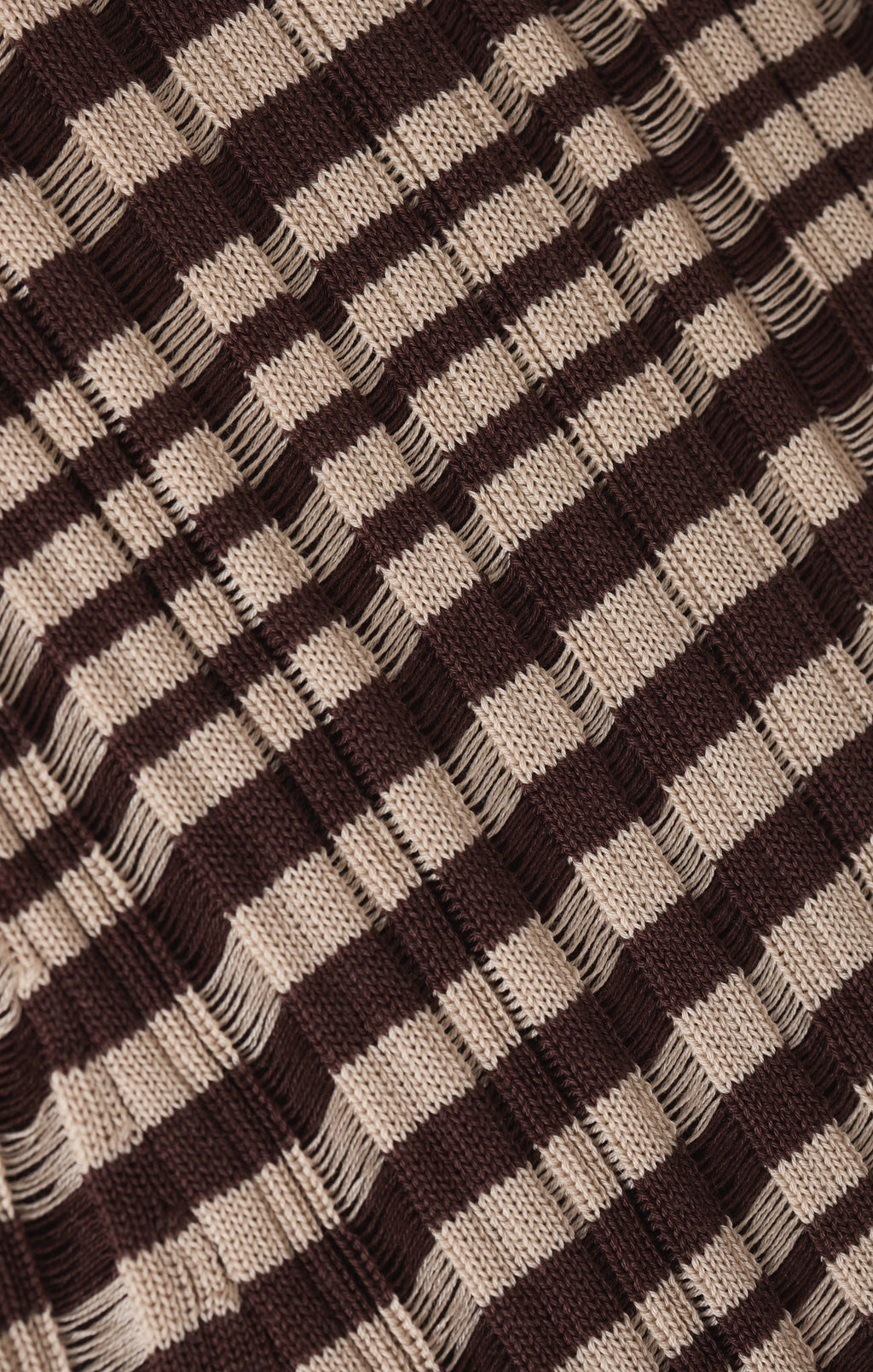 Rosetta Striped Rib Midi Dress