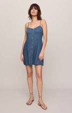 Angel Eyes Denim Mini Dress