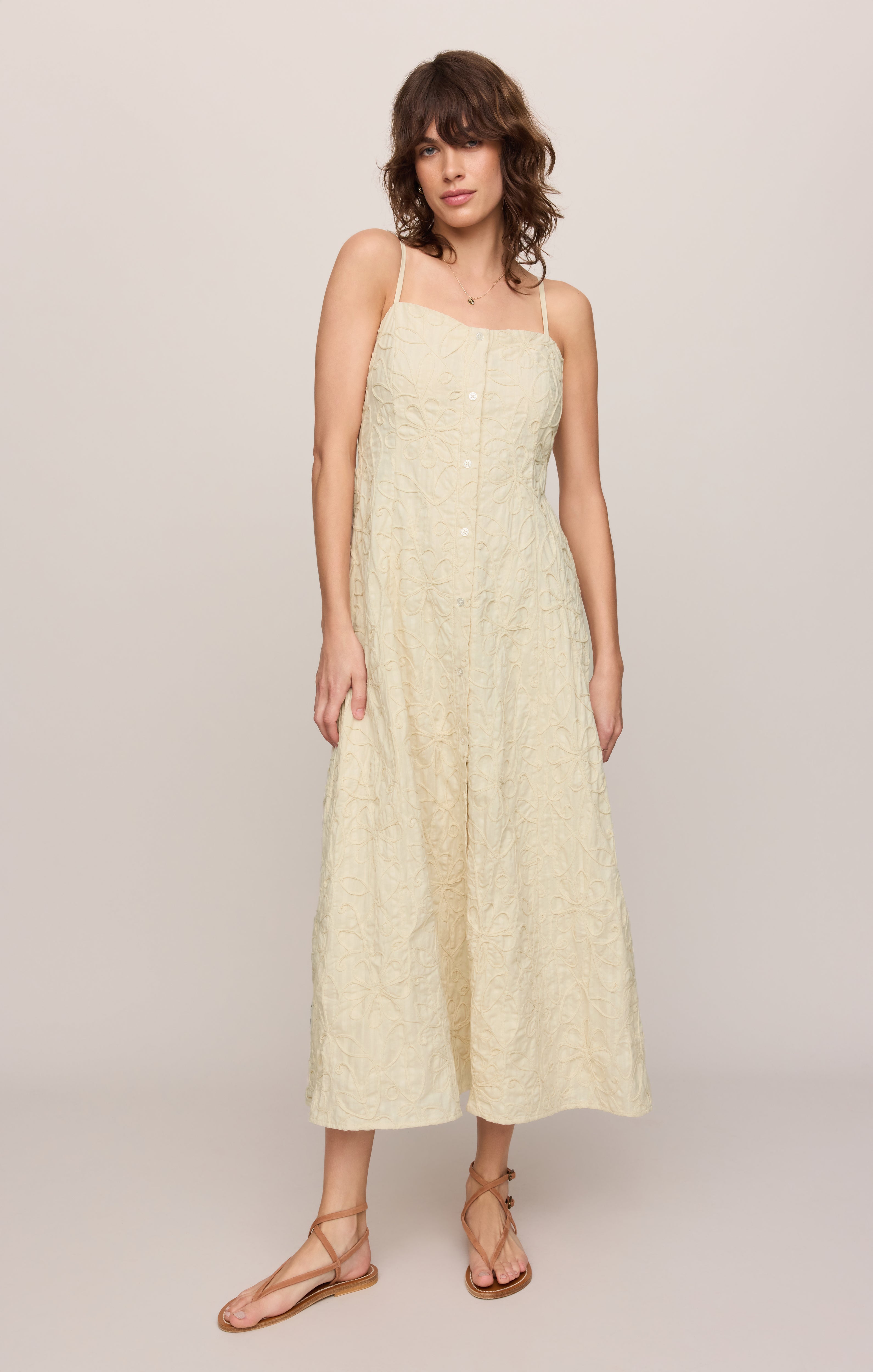 Angel Eyes Embroidered Maxi Dress Secondary image