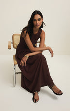 Juniper Linen Maxi Dress