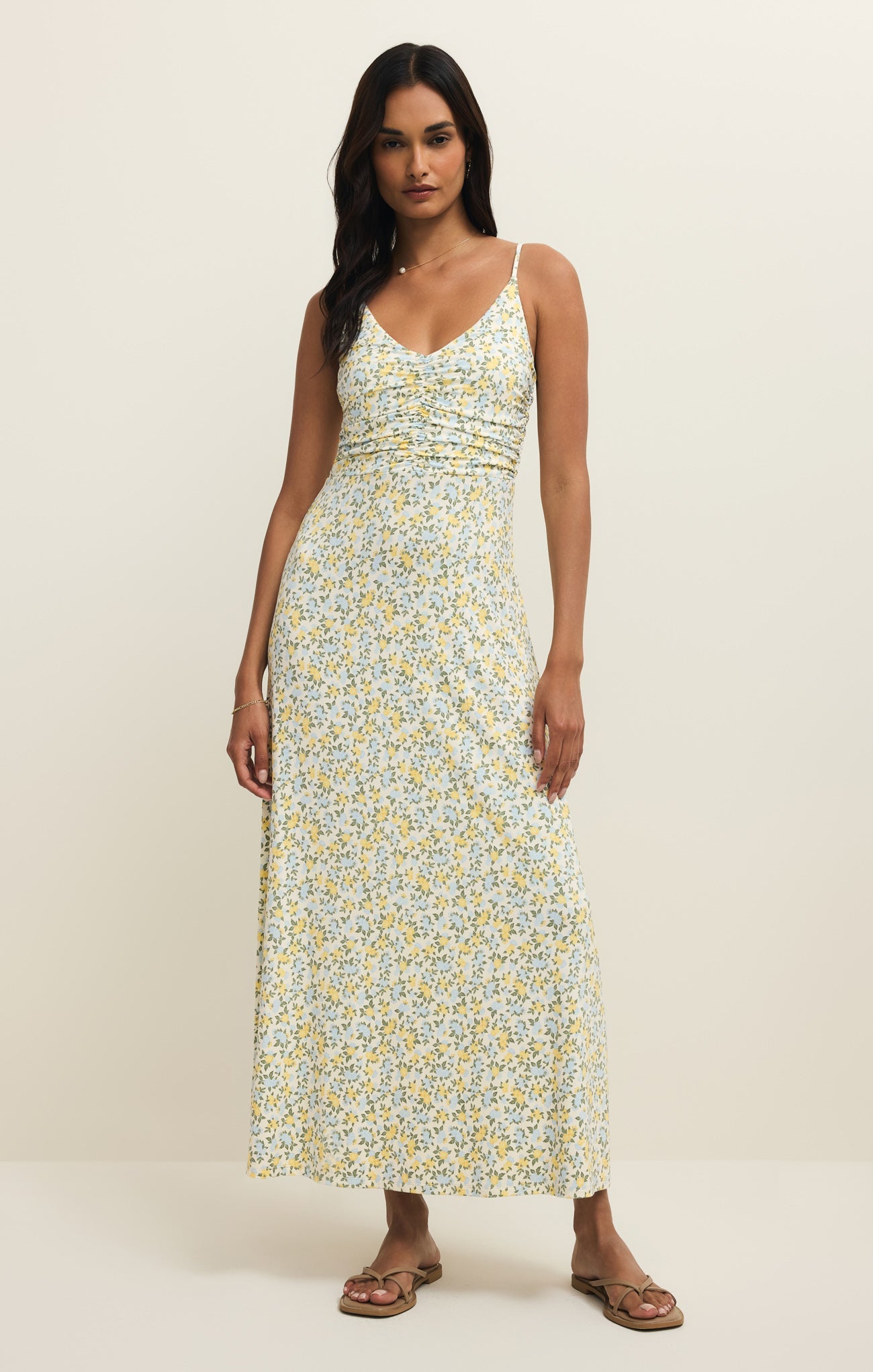 Faya Idra Ditsy Maxi Dress Main image