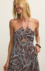 Lanie Zinn Floral Maxi Dress