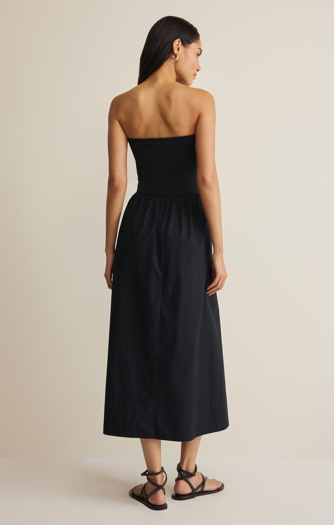 Sunsought Strapless Midi Dress Secondary image
