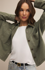 All Day Cropped Knit Jacket