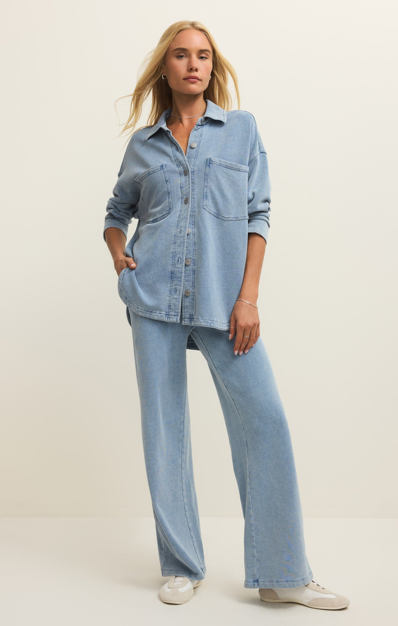All Day Knit Denim Jacket
