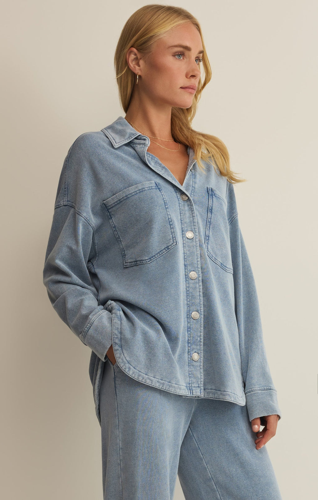 All Day Knit Denim Jacket