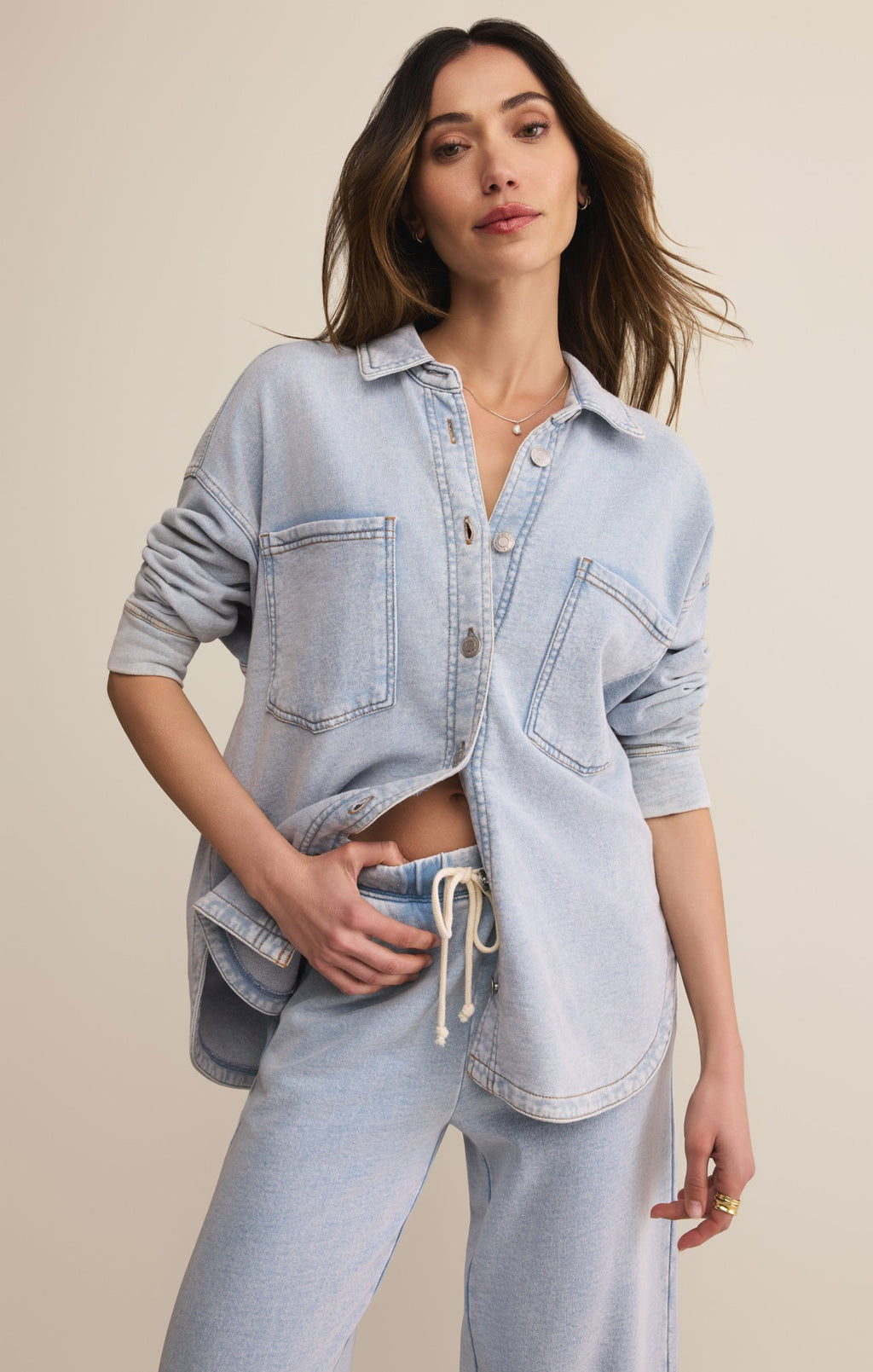 All Day Knit Denim Jacket