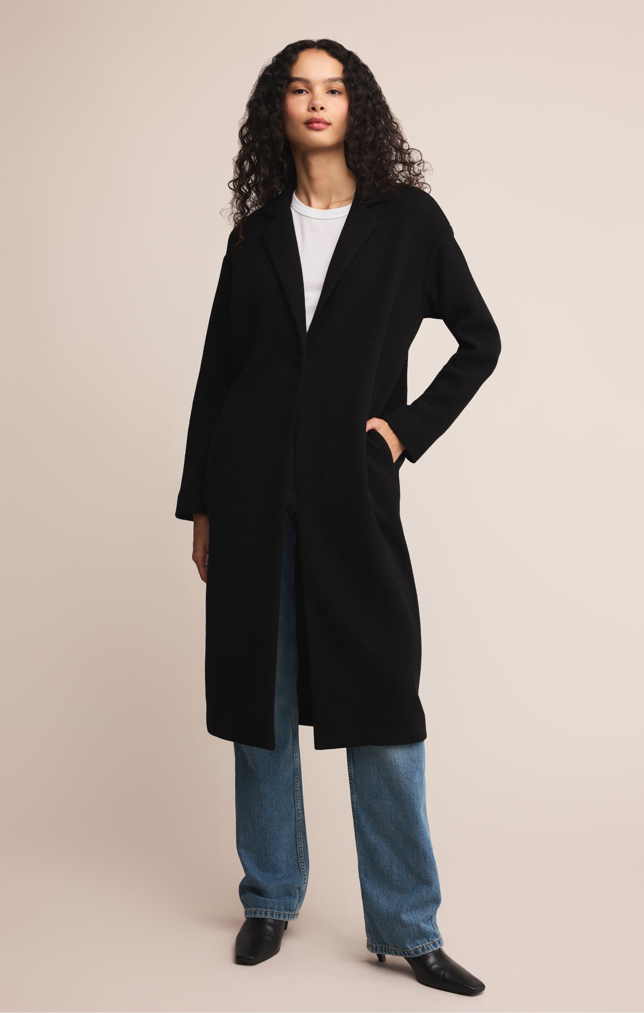Mason Knit Coat Secondary image