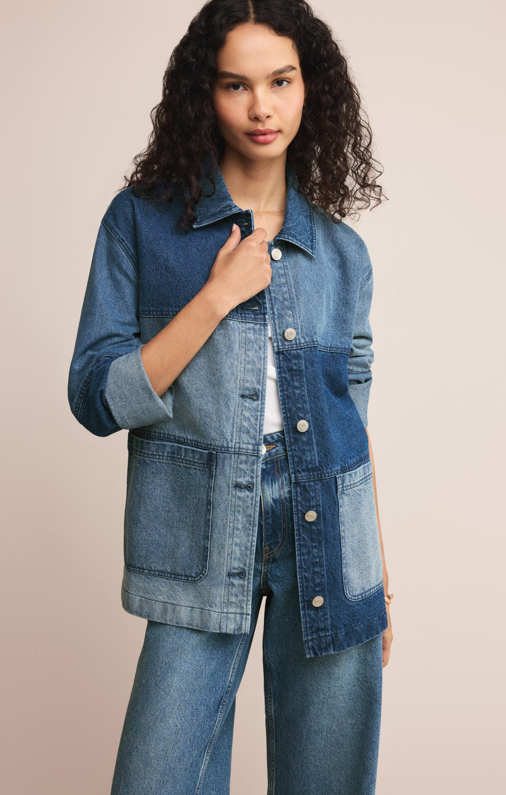 On The Road Color Block Jacket