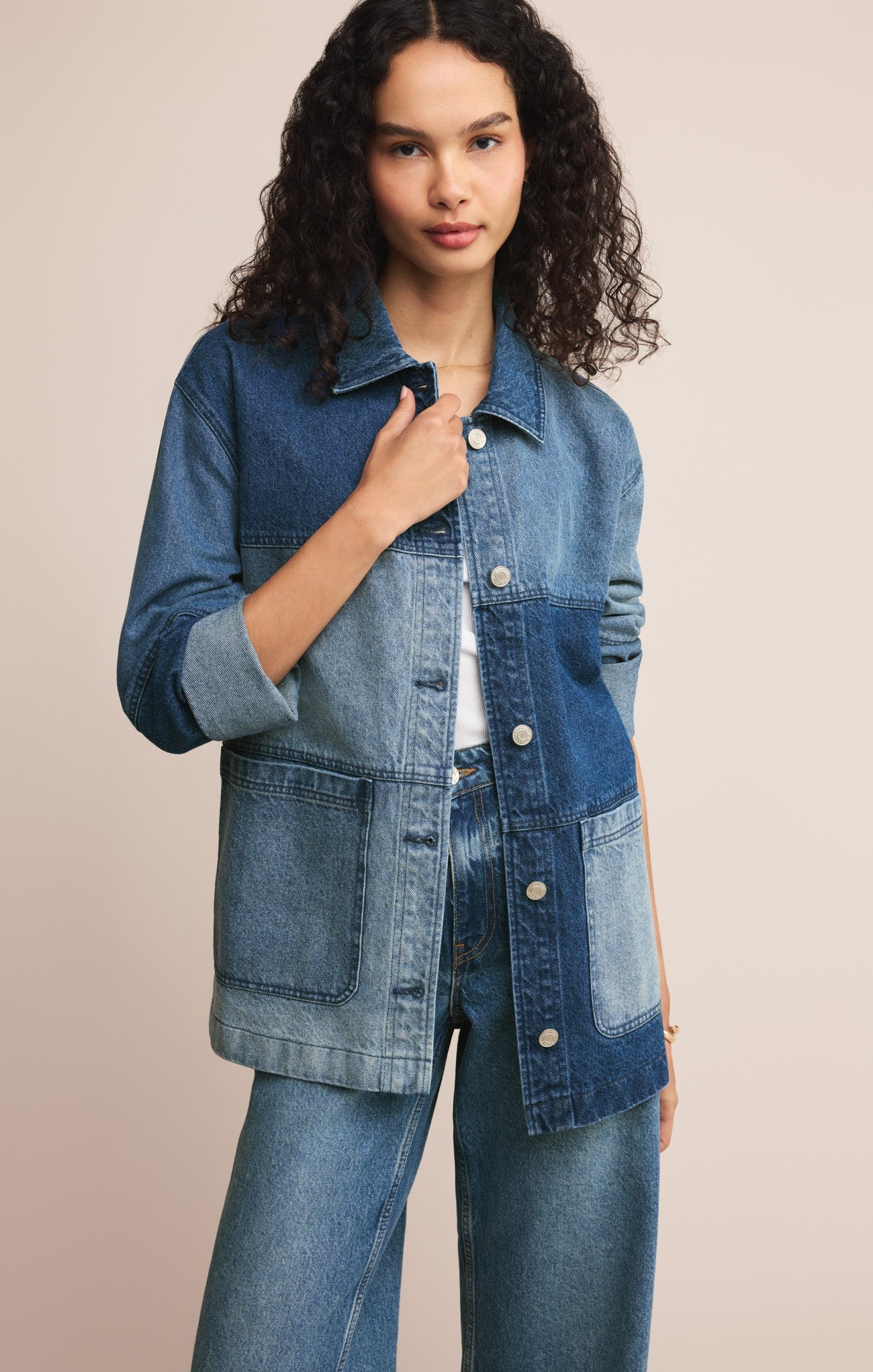 On The Road Color Block Jacket
