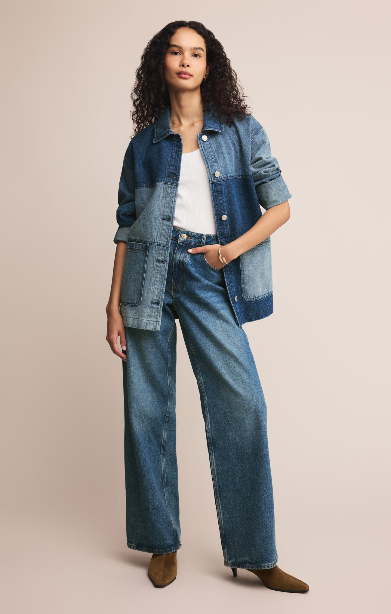 On The Road Color Block Jacket