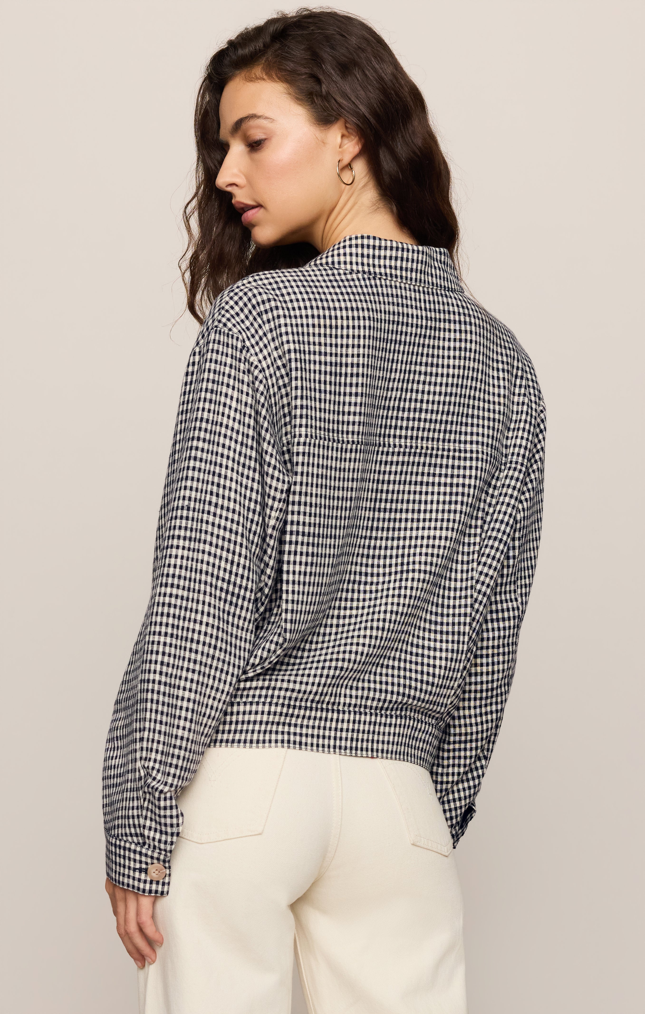 Monroe Gingham Jacket Secondary image