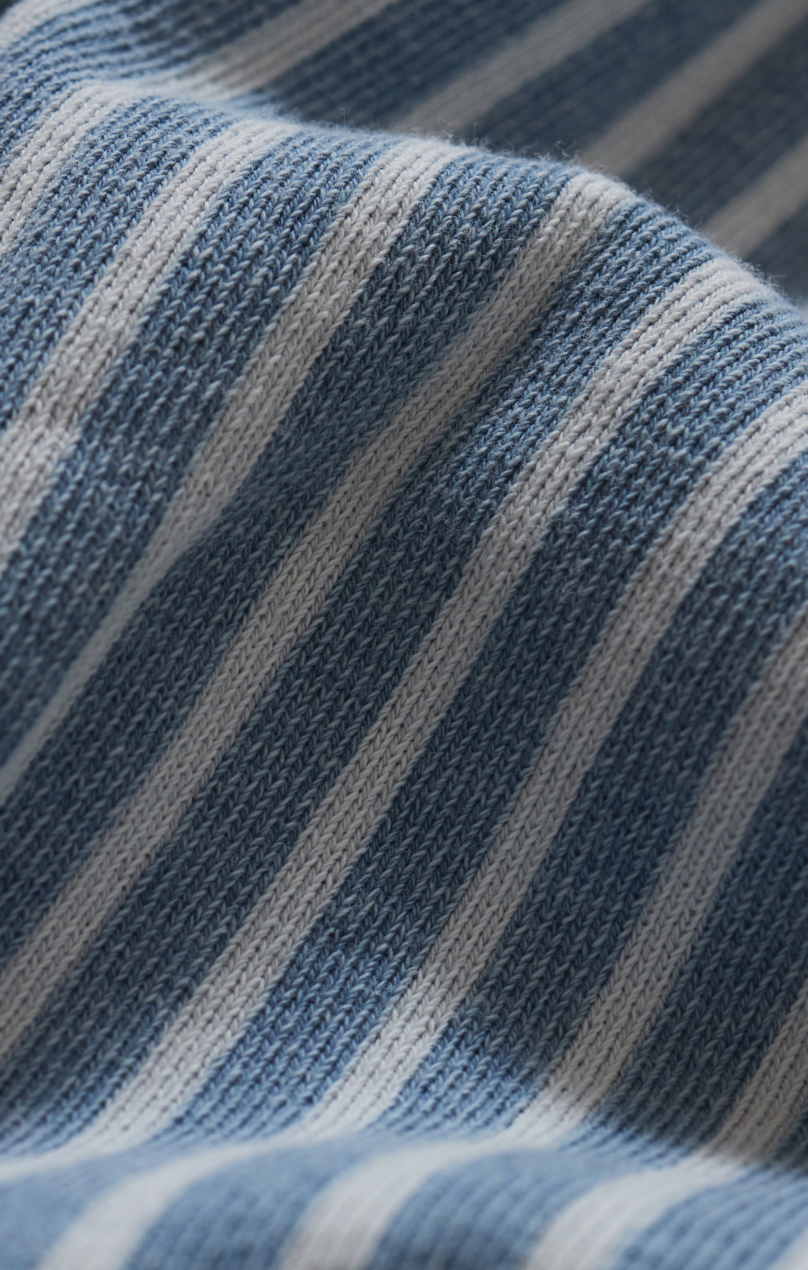 All Day Knit Denim Stripe Jacket