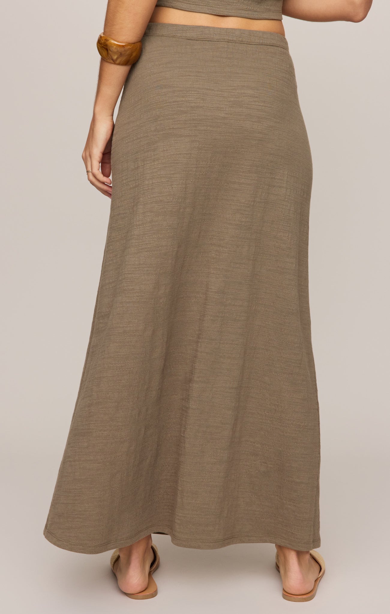 Delavine Textured Midi Skirt Secondary image