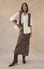 Izabel Leopard Maxi Skirt