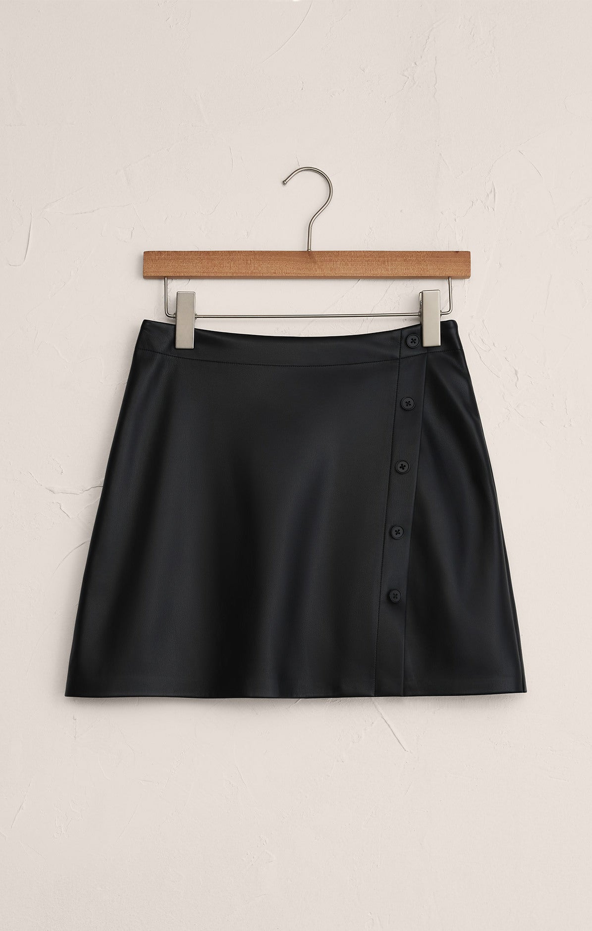 Allegra Faux Leather Mini Skirt